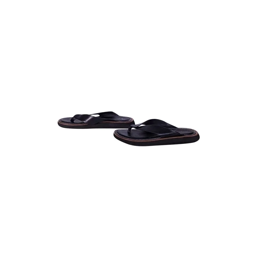 Rag & Bone - Black Leather Upper Thong Sandals Sz 8.5